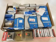New switches and socket covers etc (1 box)