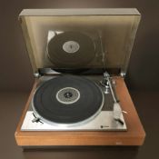 A Leak by Lenco turntable CONDITION REPORT: With lead though requires re-wiring.