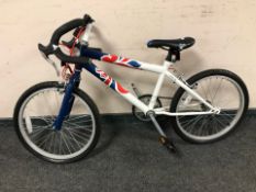 A Child's team GB bike frame 12''