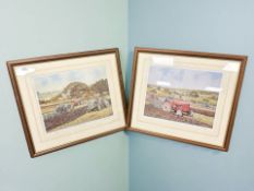 After Anthony Forster : Match of the Day, limited edition colour print, signed in pencil,