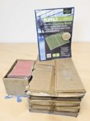 A large quantity of flip file dividers.