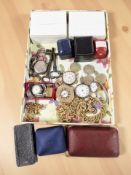 A gold plated half hunter pocket watch, signed Coventry Astral,