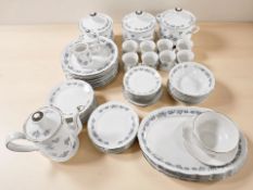 Approximately sixty-six pieces of German Mitterteich tea and dinner porcelain.