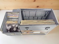 Vinyl LP records and 7