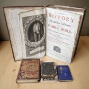 An 18th century family bible printed by W.