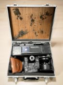 A Japanese Tomiyama Seisakusho Co. 6x17 Art panoramic film camera, model No.