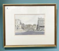 Andrew Neilson (Scottish, 1920-2004) Castle Street, Edinburgh, watercolour,