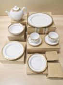 A group of Monno Deco gilt rimmed tea china.