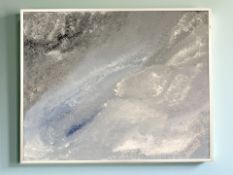 Contemporary School : Abstract clouds, oil on board, 49 cm x 39 cm.