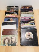Vinyl LP records to include Queen, The Who, Rod Stewart, The Moody Blues, Jethro Tull, Deep Purple,