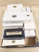 Atlas Editions die cast model trams.