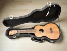 A Mahalo ukulele in case