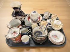 Assorted ceramics including a Masons Royal Mandalay vase,