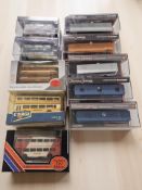 Seven Corgi Original Omnibus limited edition 1:76 scale die cast buses,