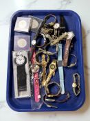 A Swatch wristwatch together with several others including Sekonda, Avia,
