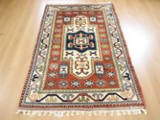 A Kazak rug,