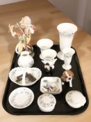 A group of Wedgwood Angela cabinet porcelain,