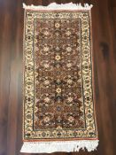 A Kashan rug, Central Iran,