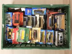 Boxed die cast cars including Oxford, Bburago, Corgi, etc.