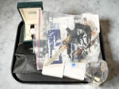 A group of watches to include Raymond Weil, Seiko, Skagen, etc, many in original retail boxes.