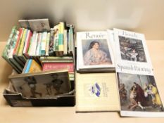 A group of vintage volumes, many relating to golf including some signed examples,