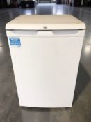 A Beko under bench fridge.