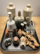 A Kennedy Glasgow Auld Lang Syne pottery jug,