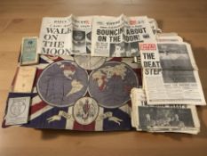 A British flag commemorating twenty five years of the reign of King George V,