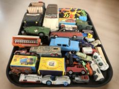 20th century die cast cars including Corgi Juniors, Matchbox, Tri-Ang Minic, etc.