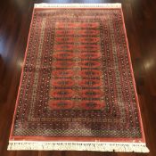 A machine made Lahore Bokhara rug, Pakistan,