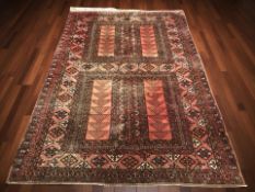 A Turkoman carpet, Afghanistan, 276 cm x 187 cm.