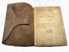 A Victorian account book for Charles Wilde, 7th Regiment of Hussars, dated 1870.