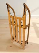A vintage sledge.