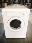An Indesit 7kg tumble dryer.