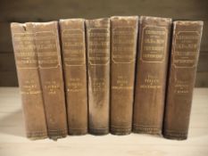 Henry, Matthew : An Exposition of the Old and New Testament, volumes one to eight (lacking seven),