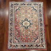 A Kashan rug, Central Iran,