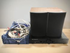 A Cambridge Audio Azur 340A integrated amplifier,