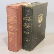 Lloyds Register of Shipping 1950-51, volumes one and two.
