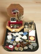 A gent's vintage stainless steel automatic centre seconds calendar wristwatch signed 'Kander