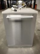 A Kenwood stainless steel dishwasher.