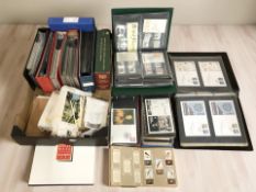 Several albums containing first day covers of Royal Air Force and naval interest,