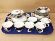 Twenty four pieces of St Michael tea china