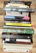 Nineteen various volumes, mainly hardback, relating to art : Hockney, Goldsworthy, etc.