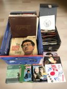 A quantity of vinyl records and 7