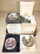 A quantity of Royal Doulton collector's plates (one box)