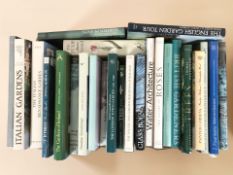 Modern volumes relating to gardening, plants and horticulture.