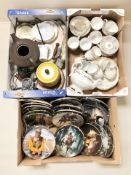 Assorted collector's plates, china,