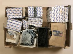 A large quantity of various screws, nuts and bolts.