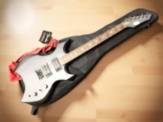 A Stagg X300 electric guitar with Fender guitar bag