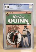 DC Comics Harley Quinn, Issue No. 19, CGC Universal Grade 9.8, in slab.